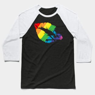 rainbow kiss Baseball T-Shirt